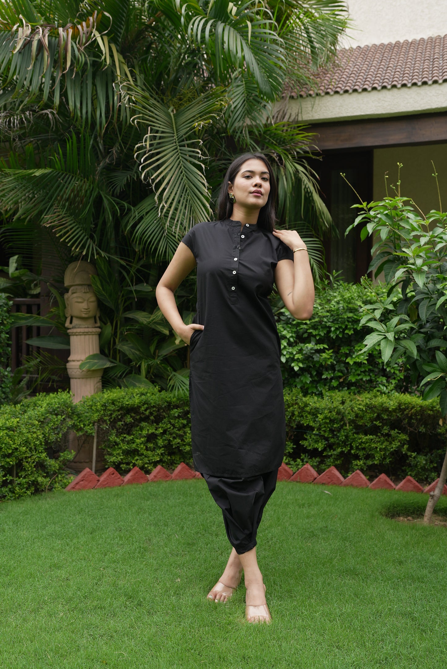 Daisy Kurta - Black