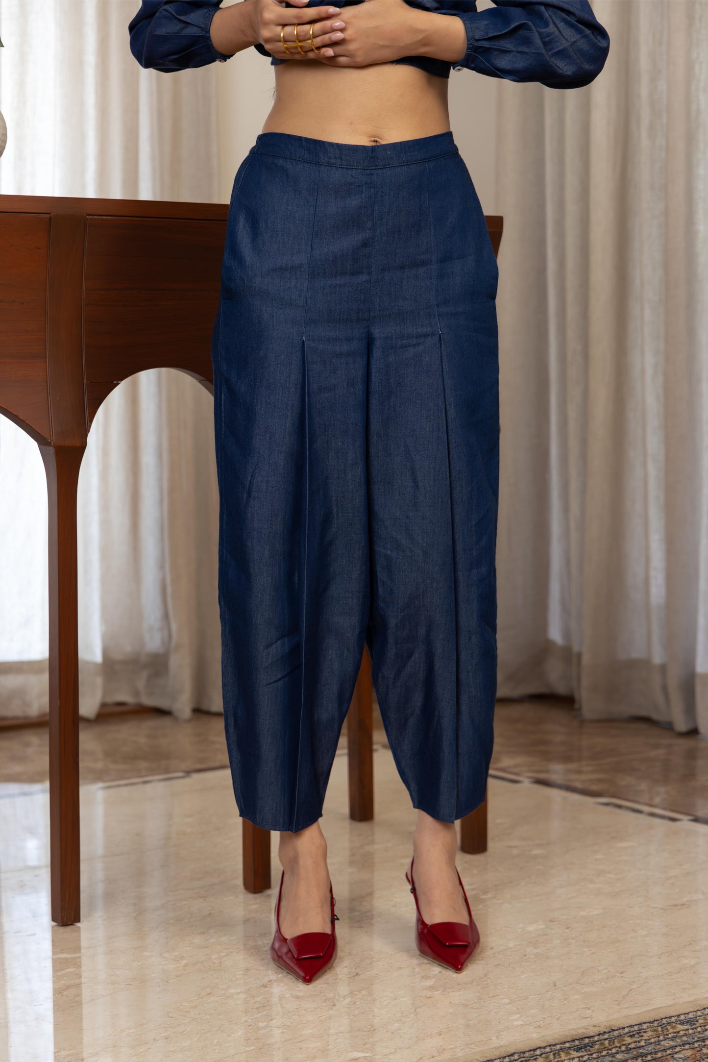 OLENA DRAGONFLY - CO-ORD SET DARK BLUE