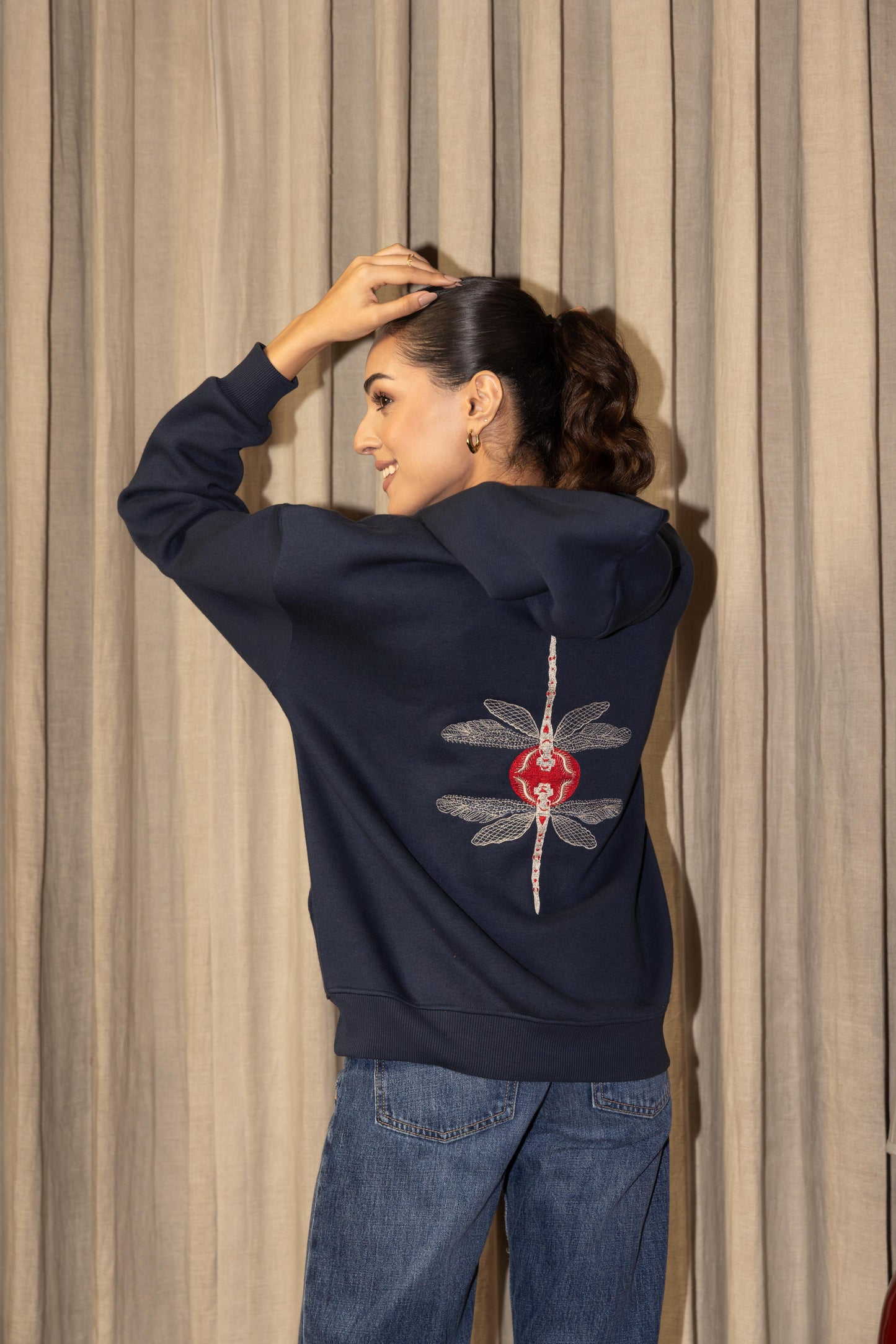DRAGONFLY - HOODIE NAVY