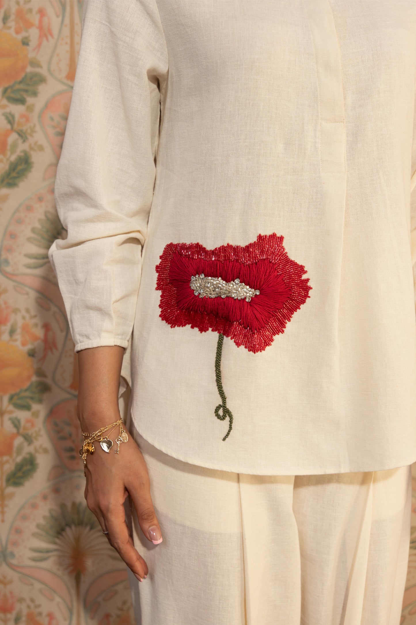 FLORIAN LINEN - CO-ORD SET IVORY