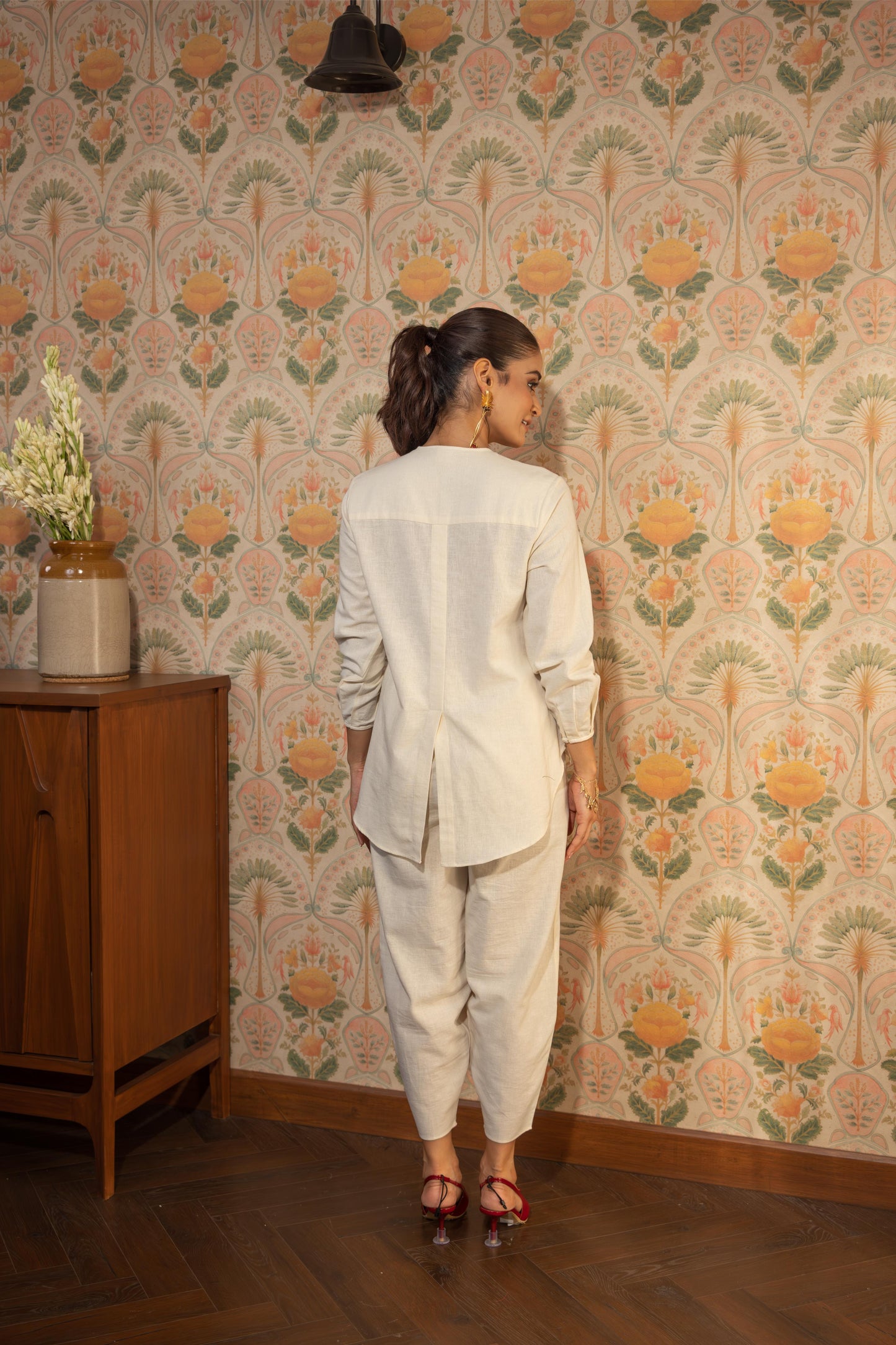 FLORIAN LINEN - CO-ORD SET IVORY