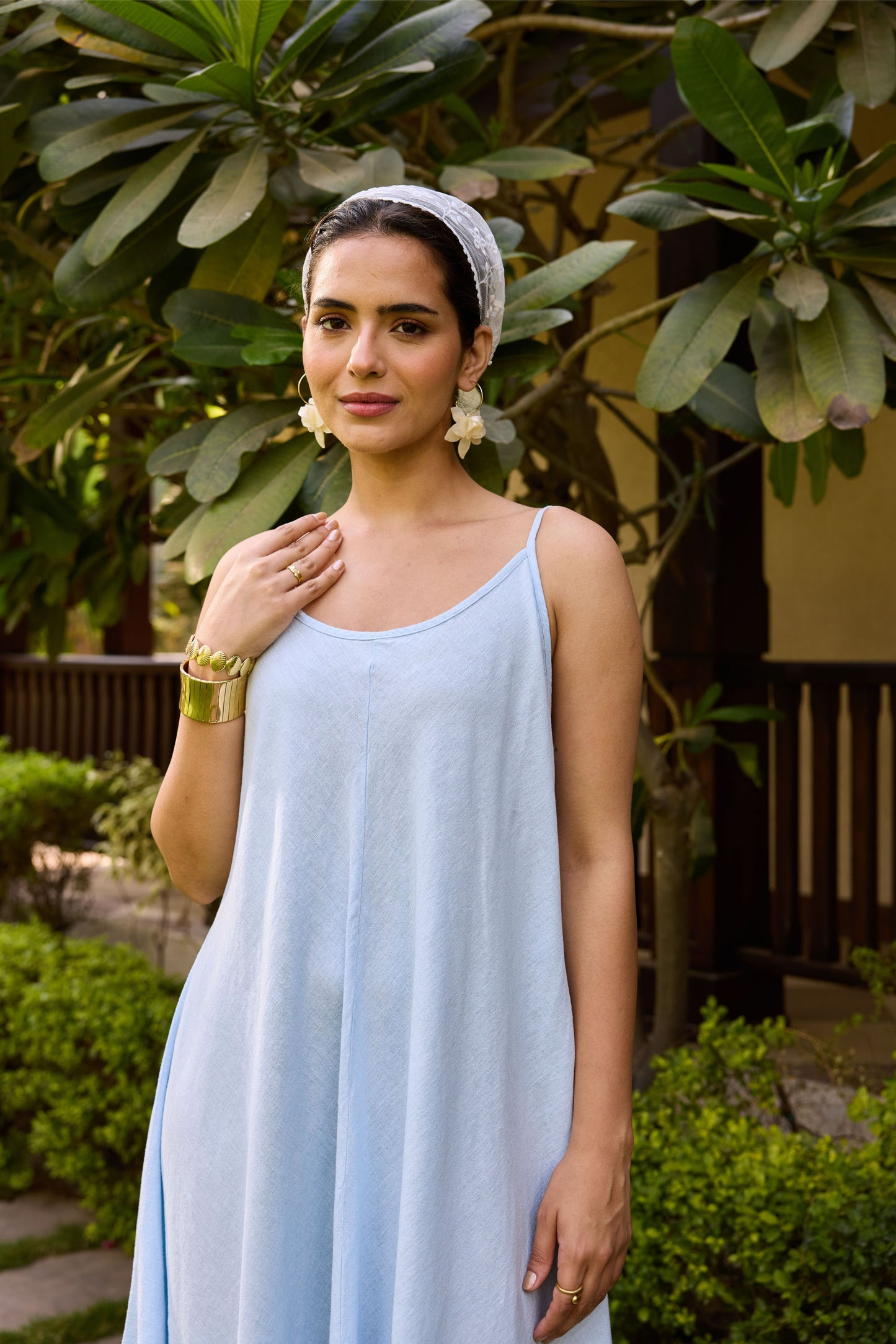 Eva Dress - Light Blue