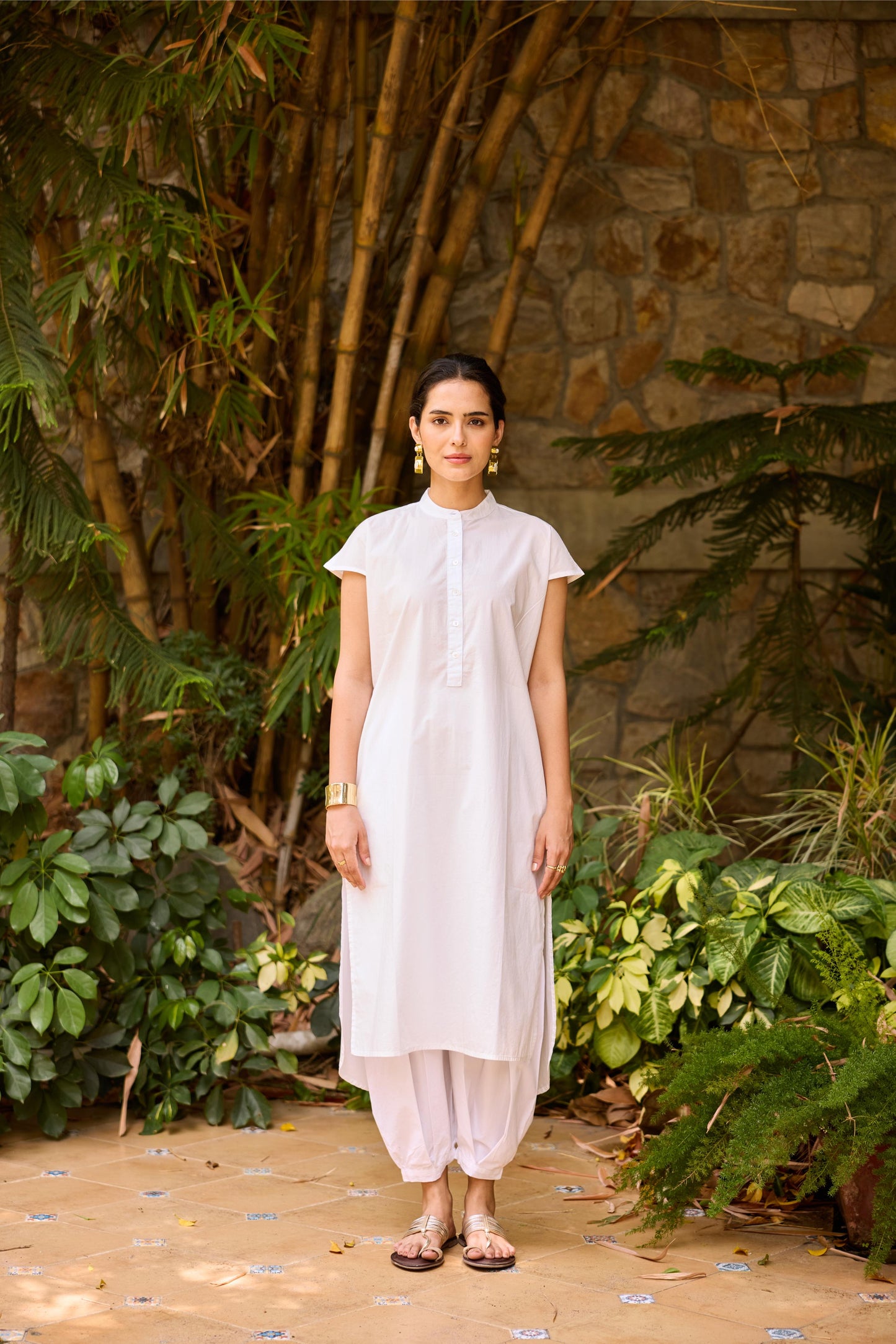 Daisy Kurta - White