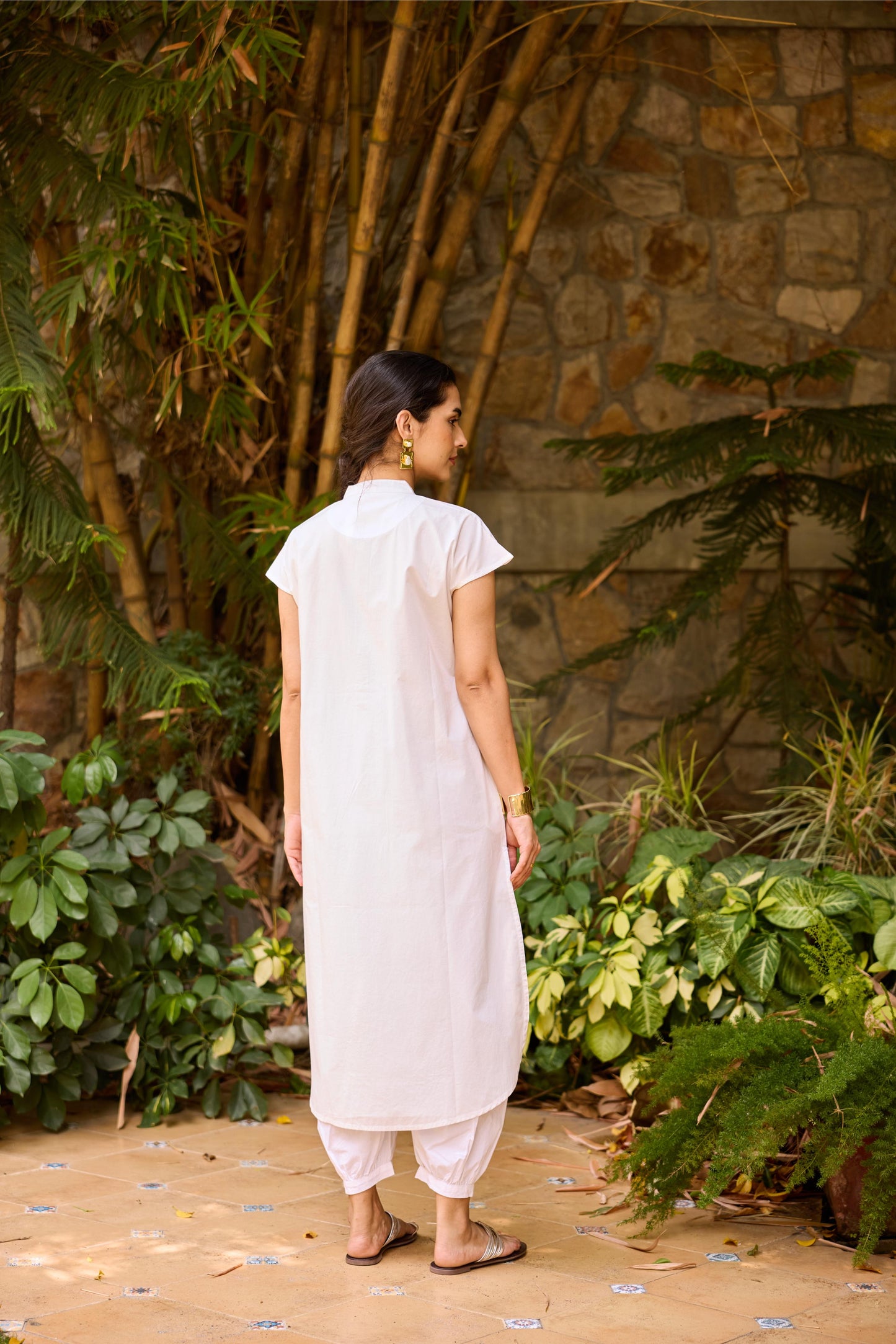 Daisy Kurta - White