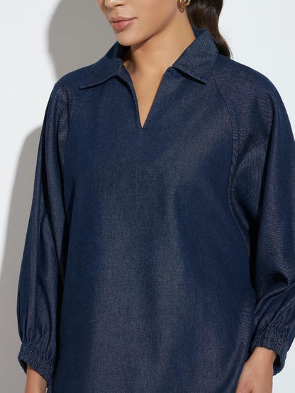 AURA BOHO - CO-ORD SET DARK DENIM