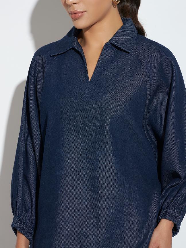 Aura Shirt Dark Wash Boho