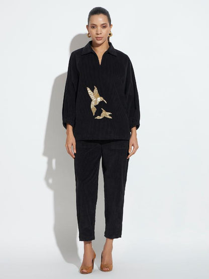 AURA FLY BIRD - CO-ORD SET BLACK