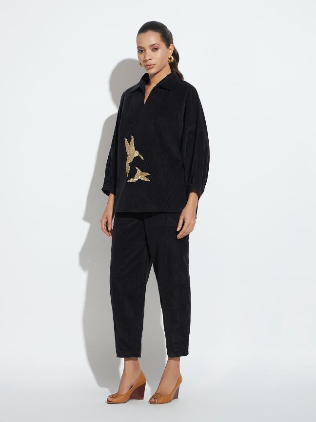 AURA FLY BIRD - CO-ORD SET BLACK