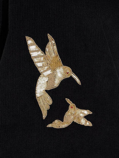 AURA FLY BIRD - SHIRT BLACK