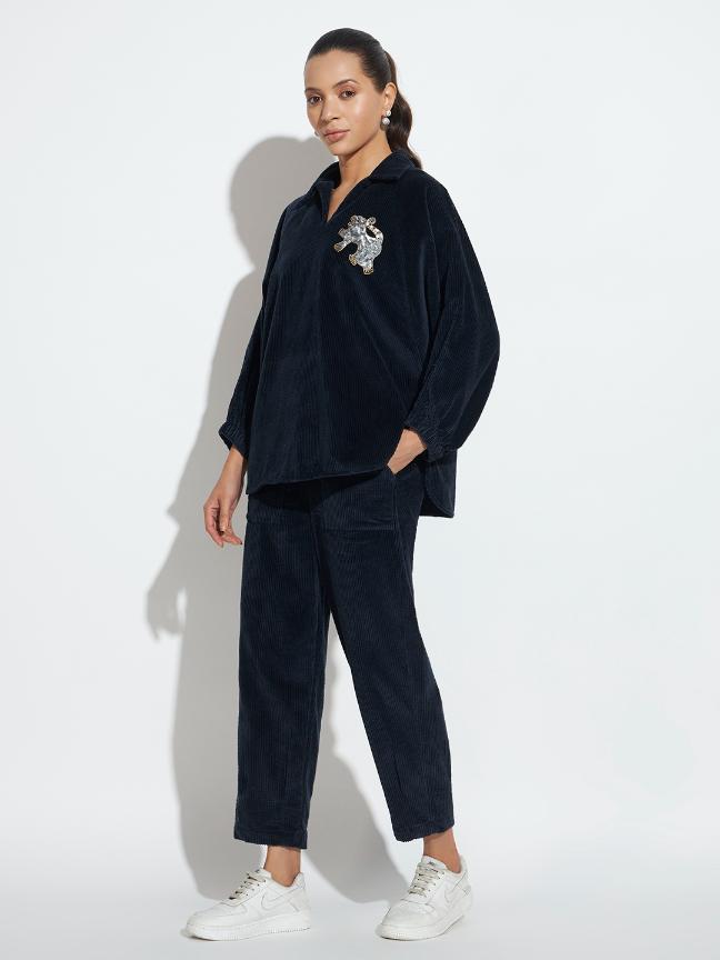 AURA TIGER - CO-ORD SET NAVY