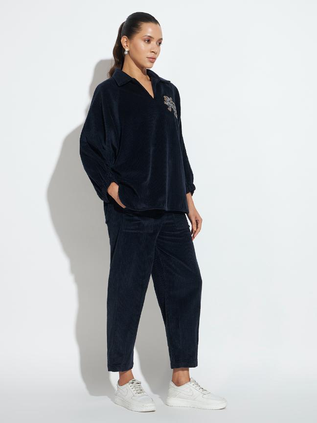 AURA TIGER - CO-ORD SET NAVY