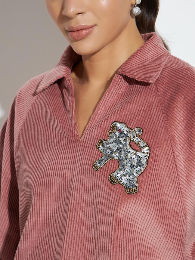 AURA TIGER - CO-ORD SET BLUSH