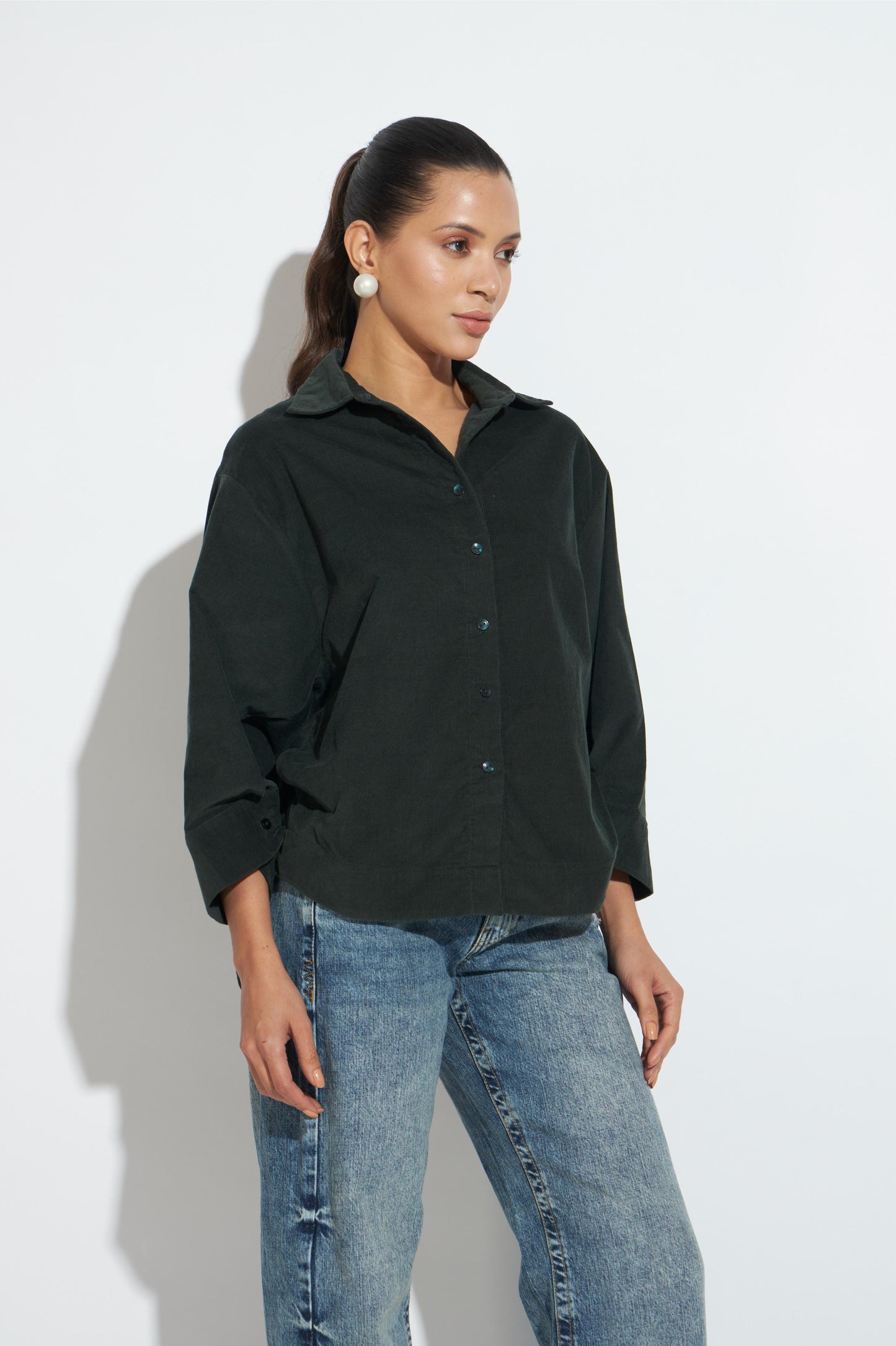 June Shirt Green