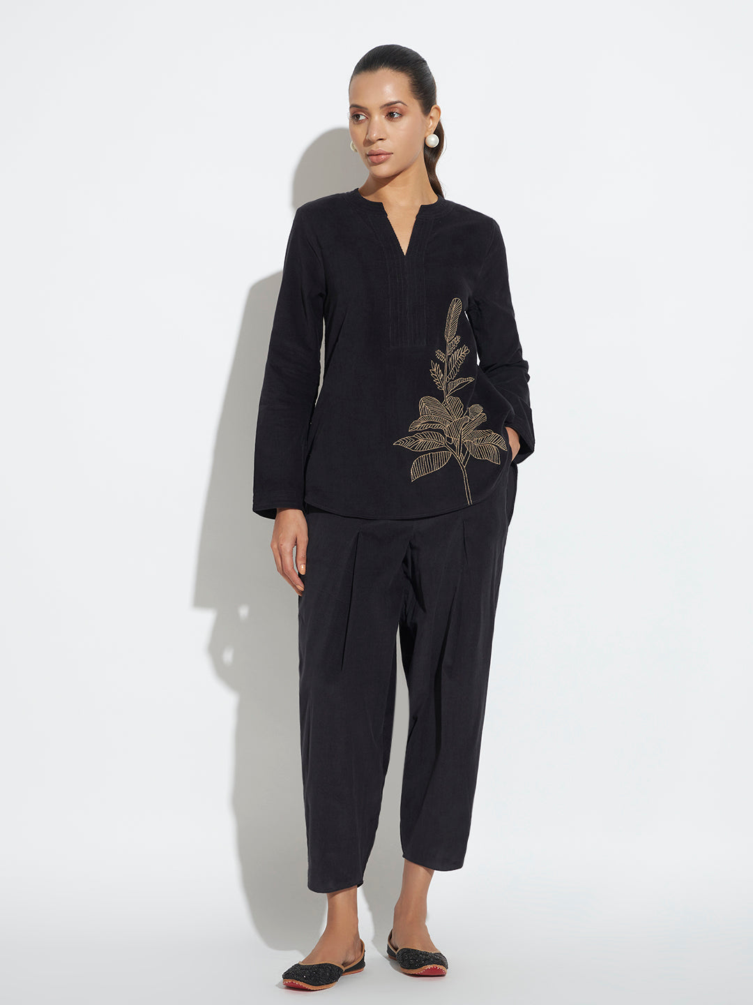 MALONA - CO-ORD SET BLACK