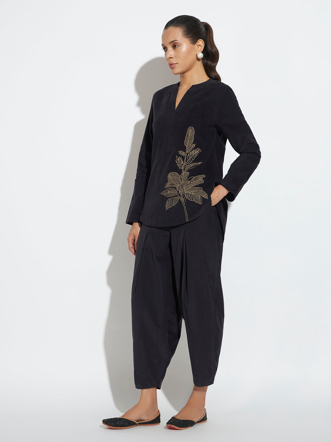 MALONA - CO-ORD SET BLACK