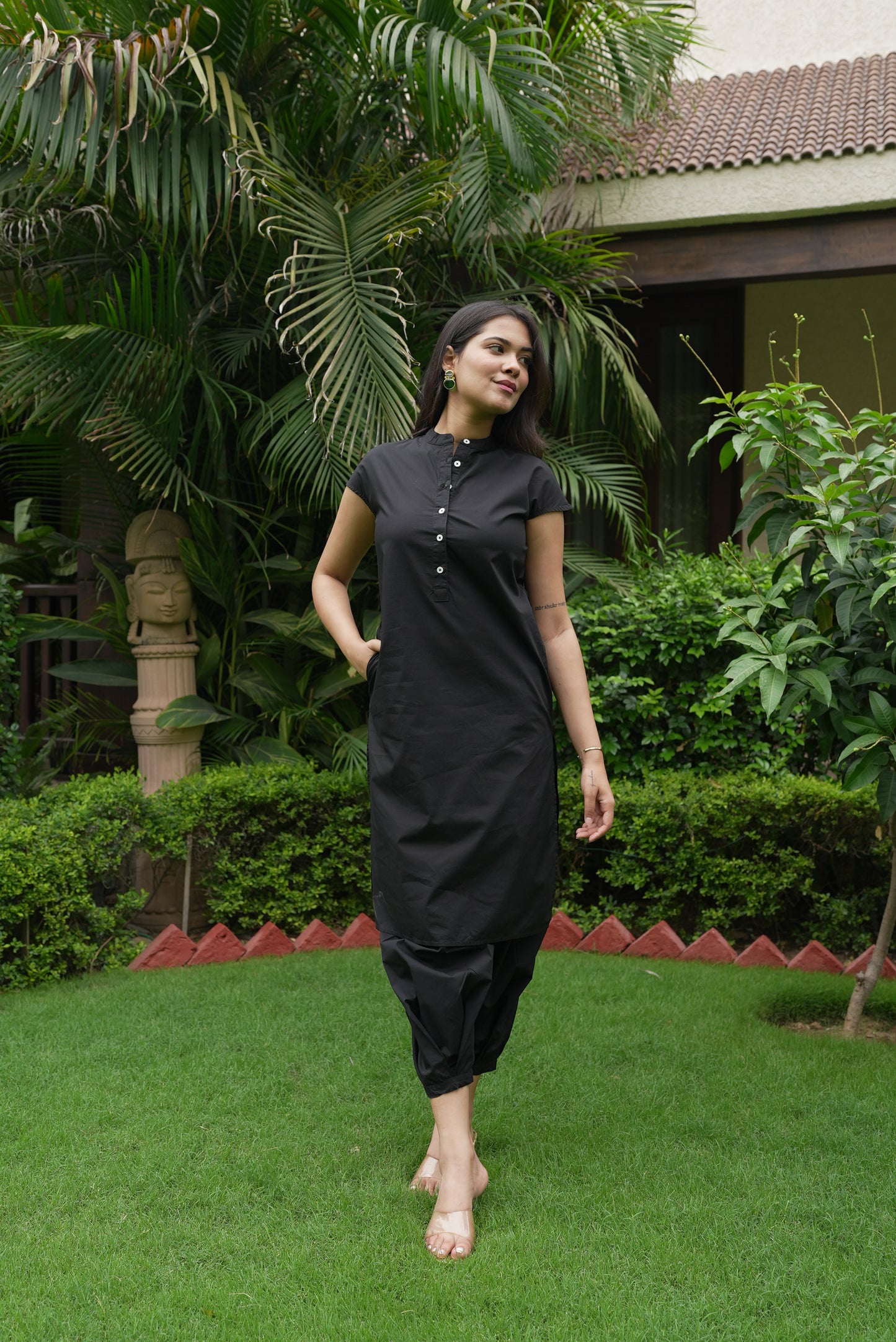 Daisy Kurta - Black