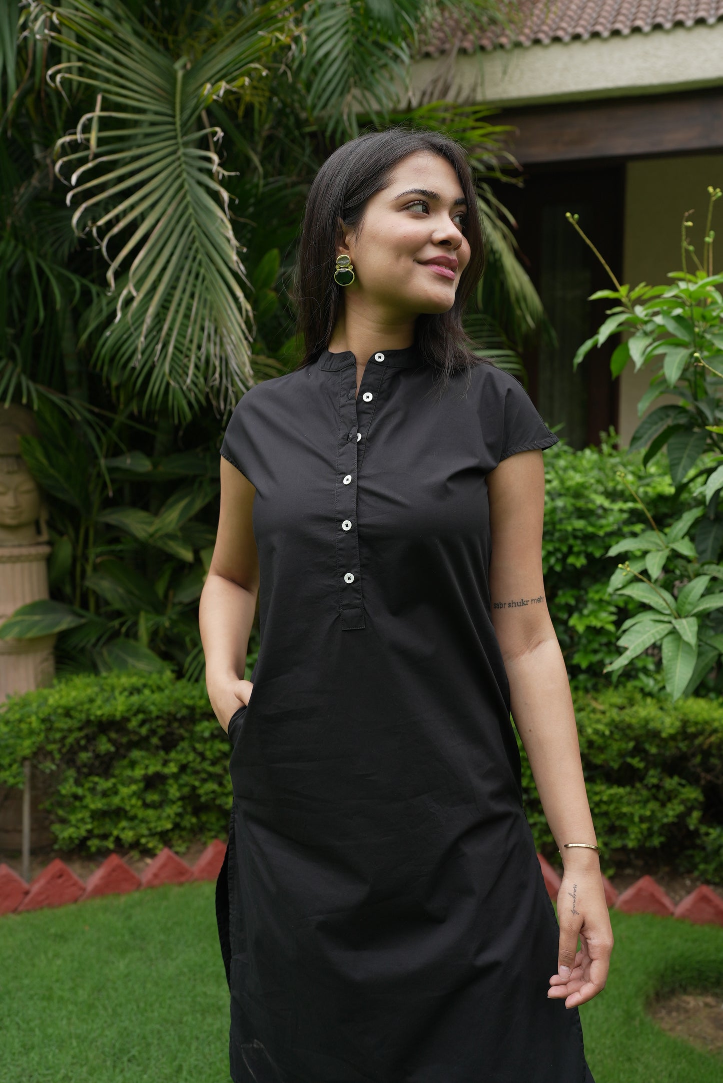 Daisy Kurta - Black
