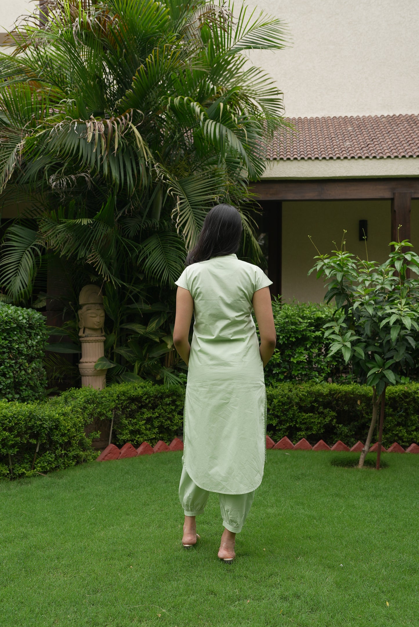 Daisy Kurta - Mint Green
