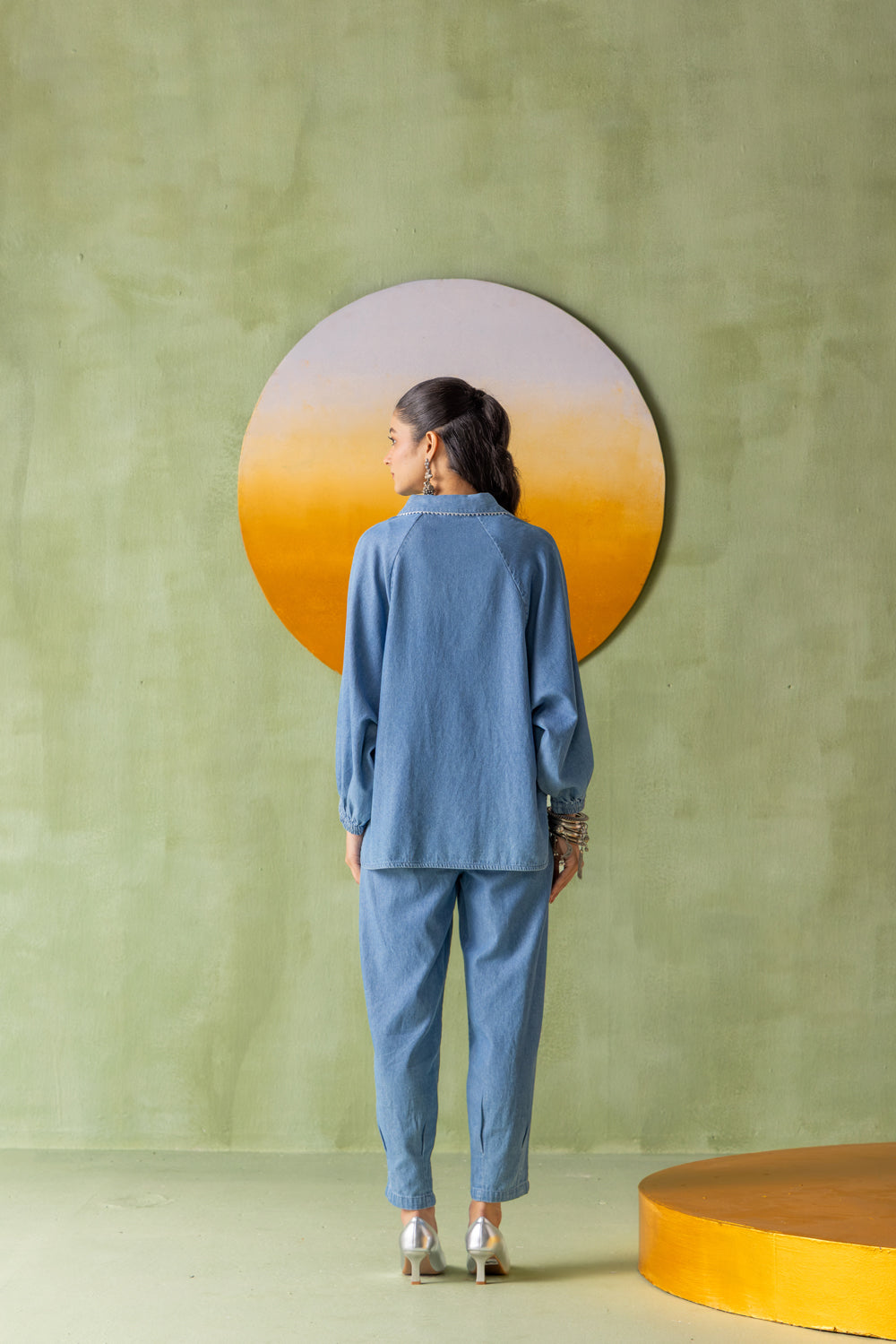Aura Shirt Light Wash Constellation
