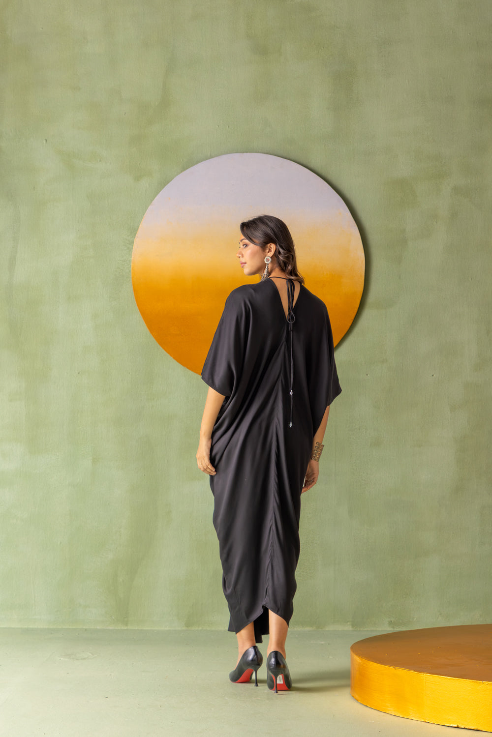 Moonlight Kaftan Black Astra
