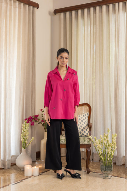 AURA BEE - SHIRT  BLUSH