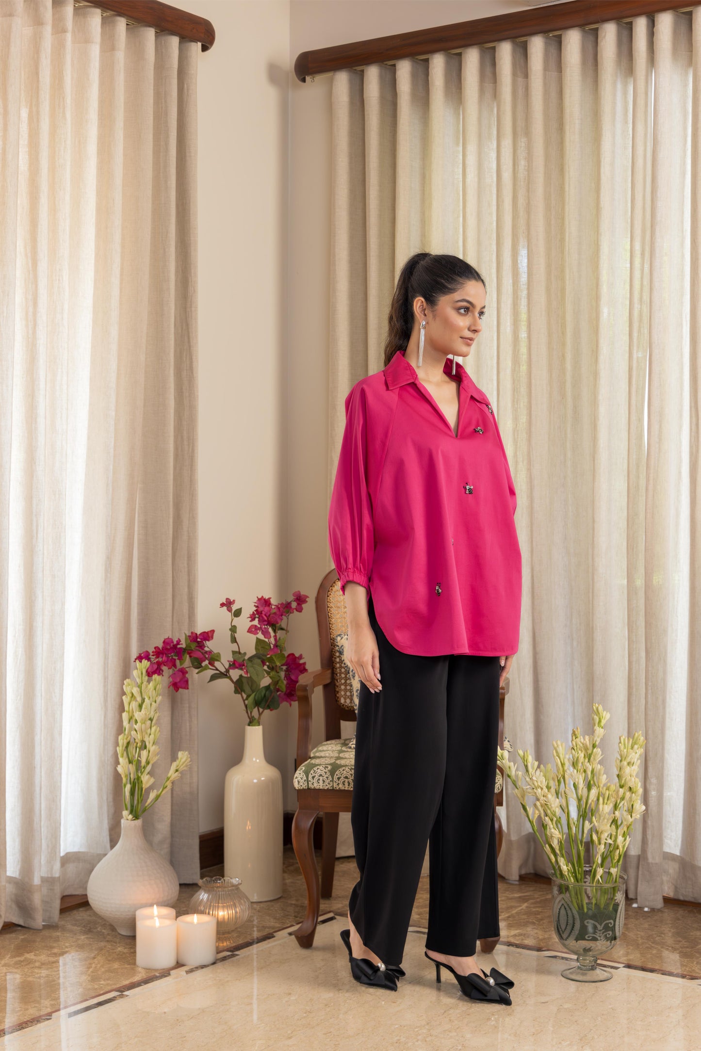 AURA BEE - SHIRT  BLUSH