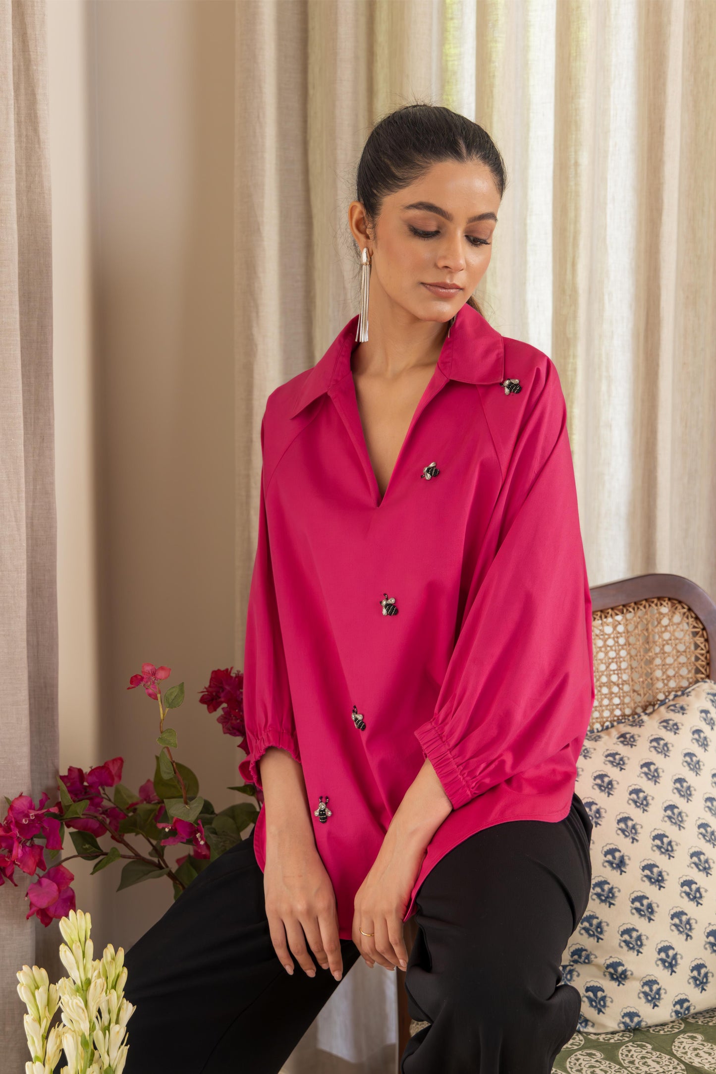 AURA BEE - SHIRT  BLUSH