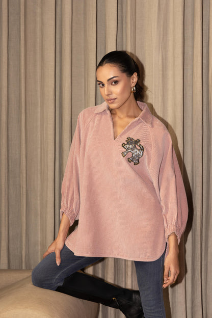 AURA TIGER - SHIRT BLUSH