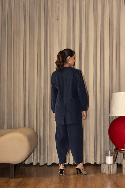 OLENA - CO-ORD SET NAVY