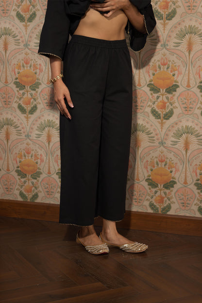 IRA - KURTA AND PANT SET BLACK
