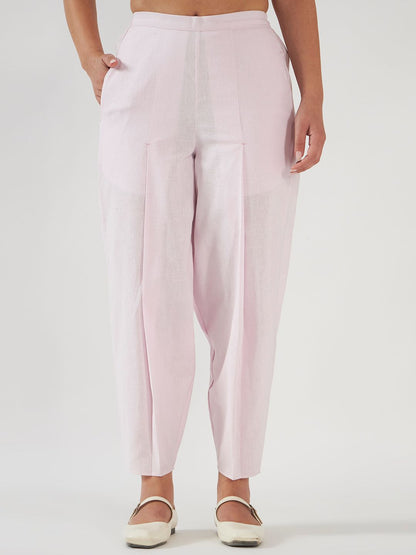 Florian Co-ord Pant Set Light Pink Anchor Thread Flower