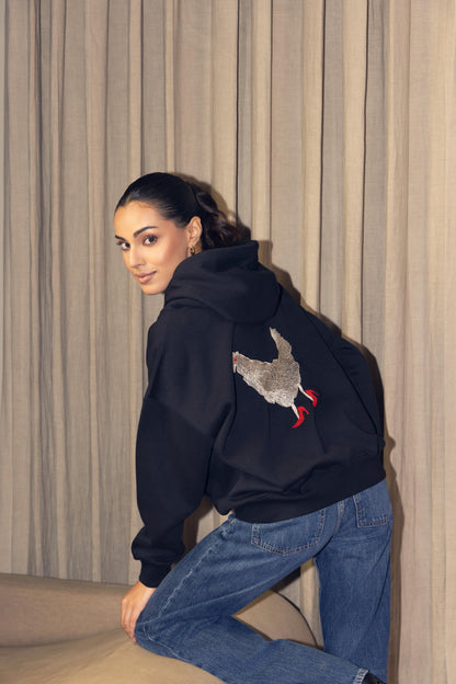 Flex Sweat Shirt Navy Hen