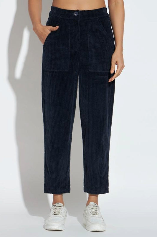 SKYE - TROUSERS NAVY