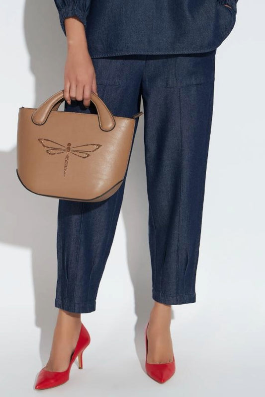 SKYE - TROUSERS DARK WASH